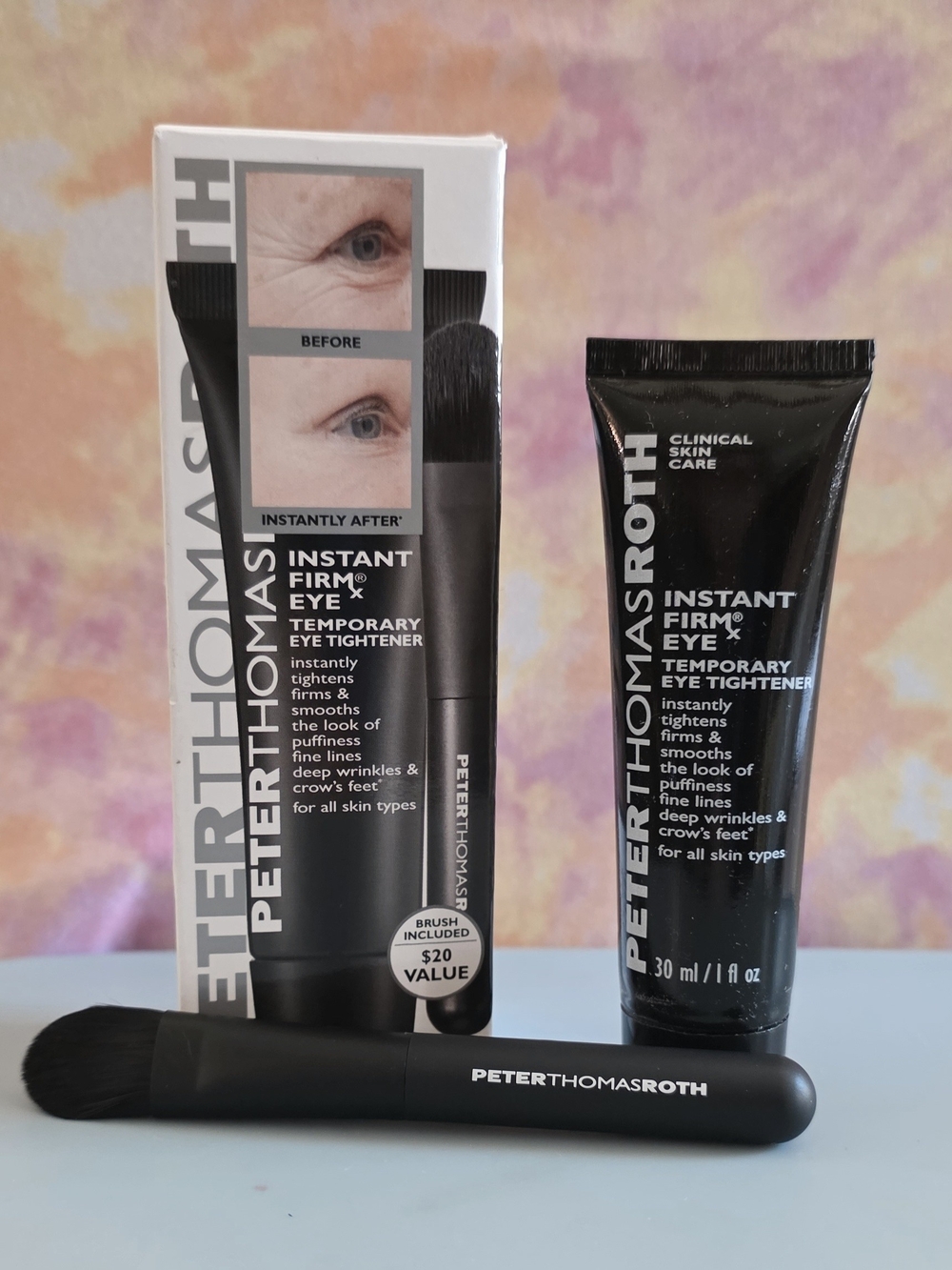 2Peter Thomas Roth Instant FirmX Eye Tightener with Bonus Brush